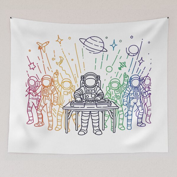 Item preview, Astronaut Orchestra-DJ designed and sold by yumi86.