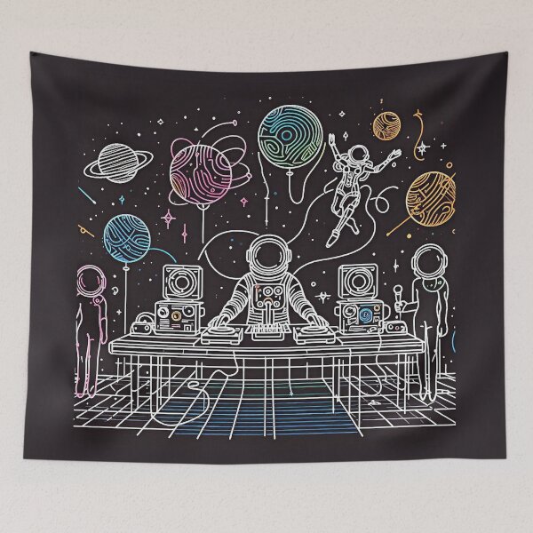 Item preview, Astronaut Orchestra-DJ designed and sold by yumi86.