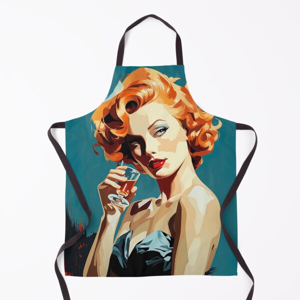Item preview, Scarlet Siren Aglow with Retro Allure designed and sold by Retro Type.