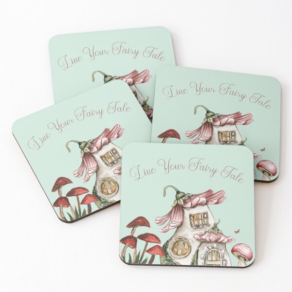 Item preview, Live Your Fairy Tale – Mint designed and sold by Flapi Home.