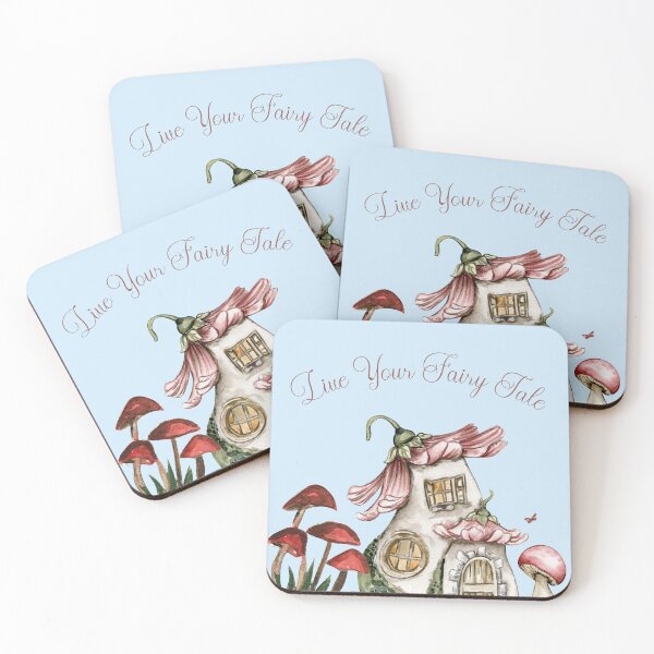 Item preview, Live Your Fairy Tale – Baby Blue designed and sold by Flapi Home.