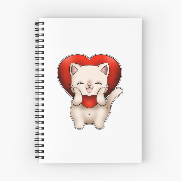 Item preview, kitty kiatto in love designed and sold by Drawersofdraw.