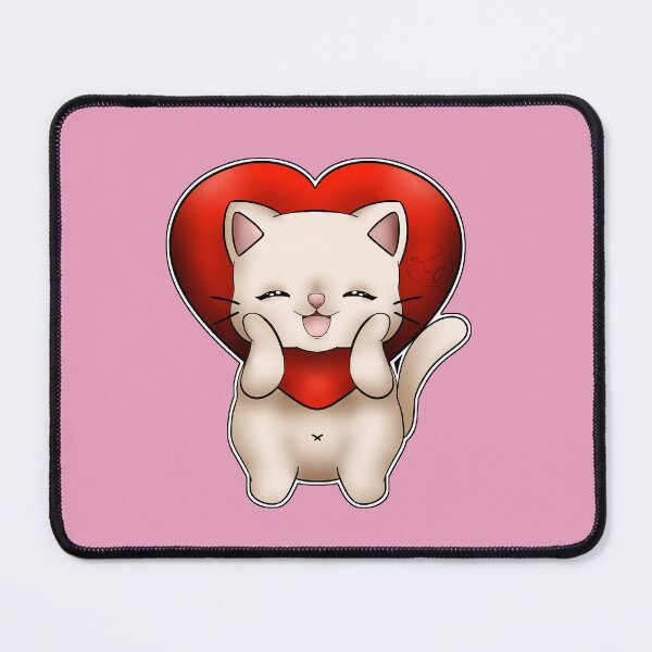 Item preview, kitty kiatto in love designed and sold by Drawersofdraw.