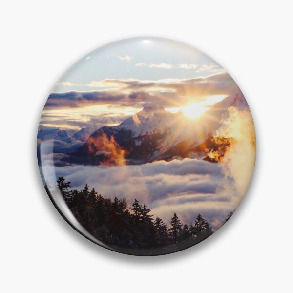 Item preview, Rhone Valley Sunset from Crans-Montana designed and sold by watermelonsugar.