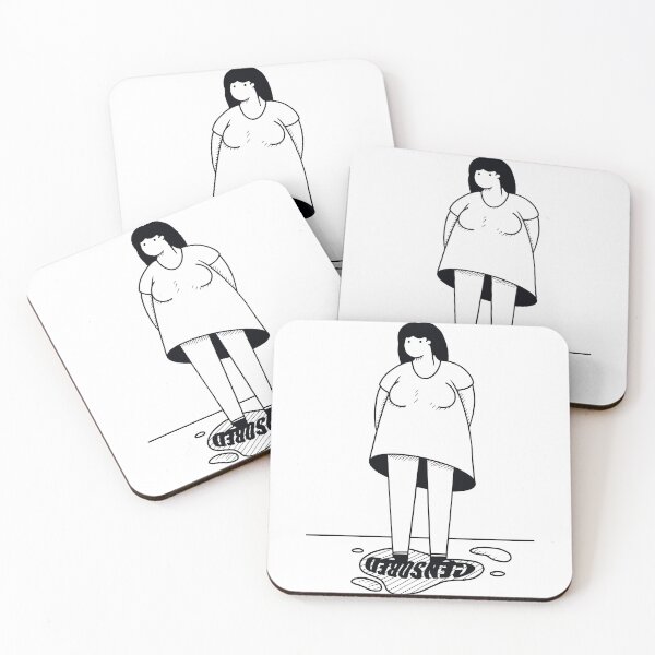 Item preview, Censored girl  designed and sold by ArtieFly.