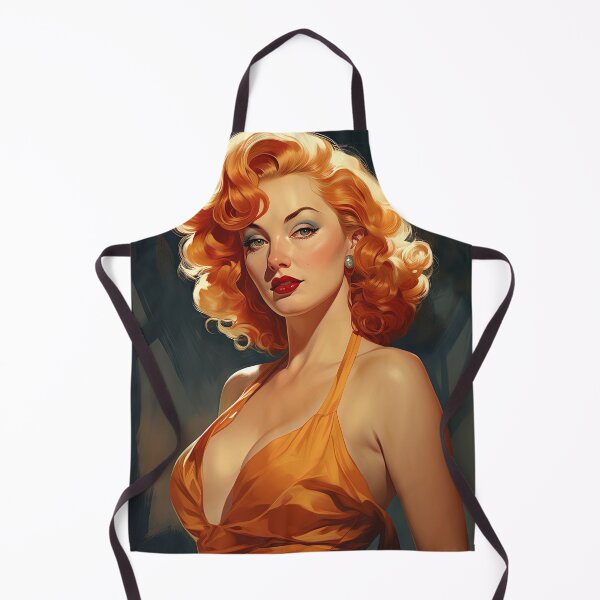 Item preview, Titian Temptress Channels Timeless Allure designed and sold by Retro Type.