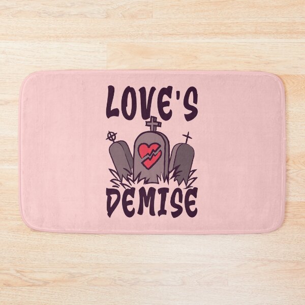 Item preview, Love's Demise Witty Anti-Valentine's Day for Singles designed and sold by ElLocoMus.