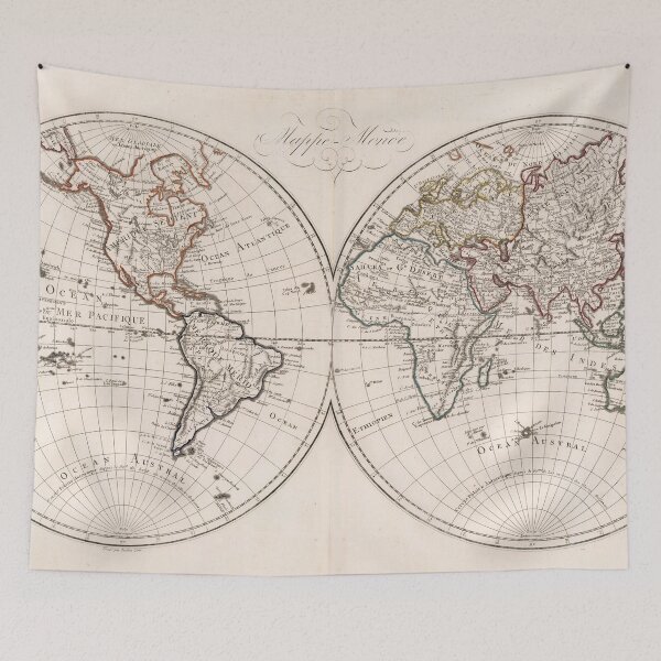 Item preview, Vintage Map of The World (1804) designed and sold by BravuraMedia.