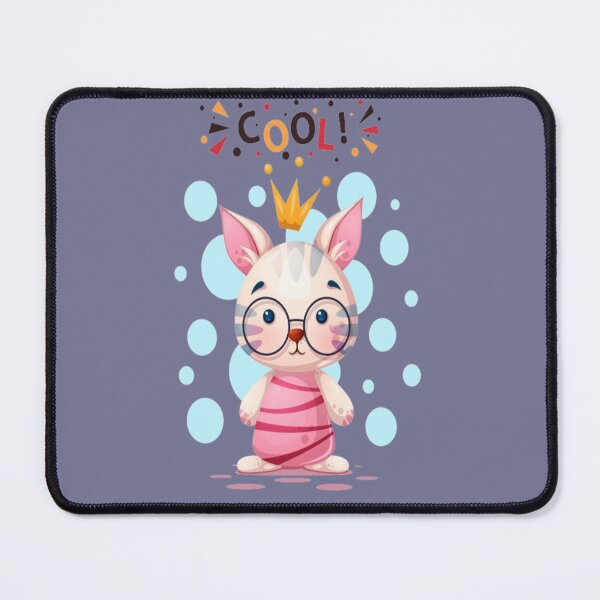 Item preview, funny cartoon cat cool pink queen  designed and sold by dimaxstore.