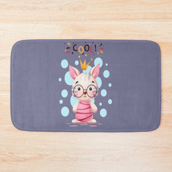 Item preview, funny cartoon cat cool pink queen  designed and sold by dimaxstore.
