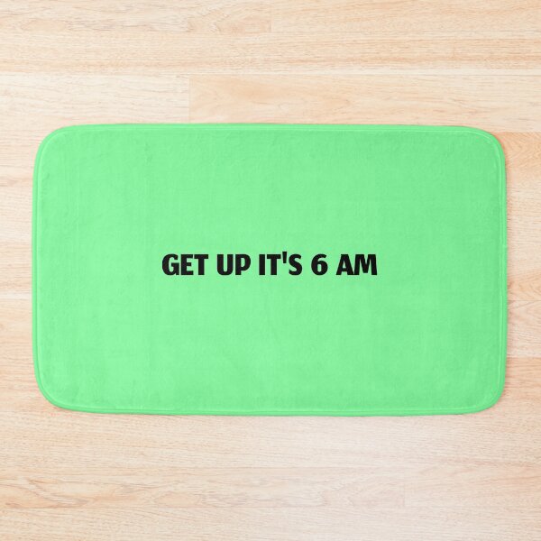 Item preview, GET UP IT'S 6 AM  designed and sold by DigiDreamyArt.