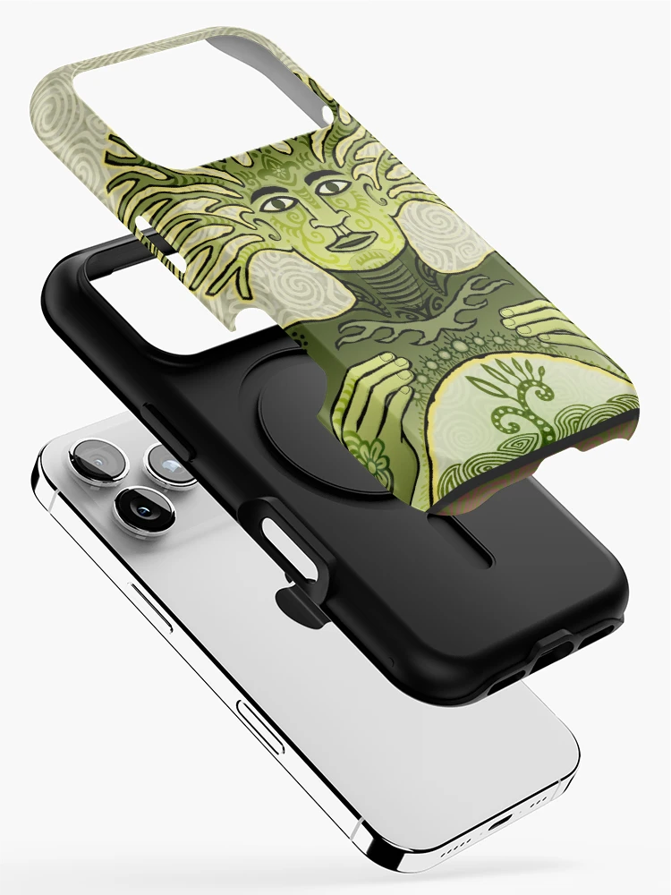 Thumbnail 2 of 4, iPhone Case, Tree Man designed and sold by InkyblueDesign.