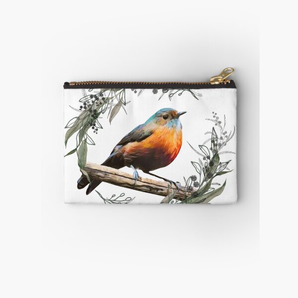Item preview, Rockwarbler in wattle wreath designed and sold by InTheLightwood.