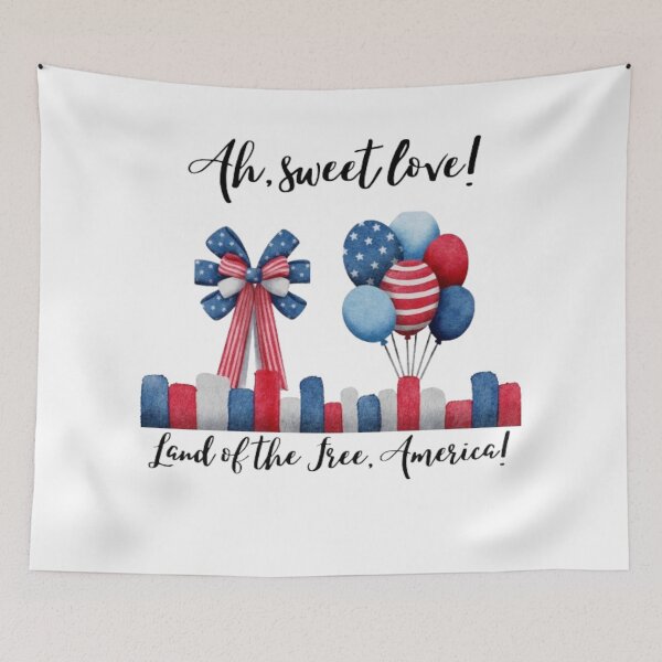 Item preview, Ah sweet love,land of the free,America designed and sold by kozlebozle007.