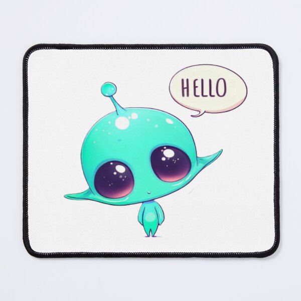 Item preview, cute alien designed and sold by ArtSphere4U.