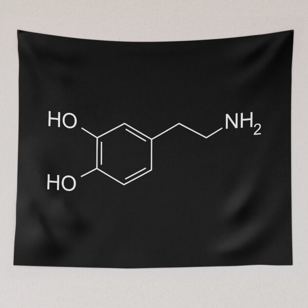 Item preview, Dopamine, the element of excitement, biology and chemistry basics designed and sold by NoetherSym.