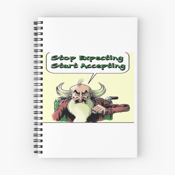 Item preview, Stop Expecting Start Accepting designed and sold by Angel Proev.