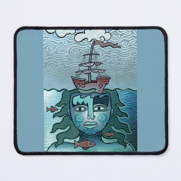 Item preview, Sea Woman designed and sold by InkyblueDesign.