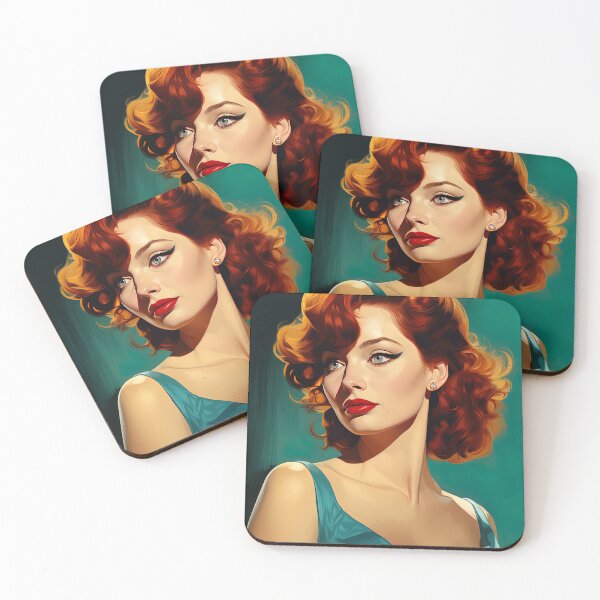 Item preview, Copper Colored Cutie Turns Up the Heat designed and sold by Retro Type.