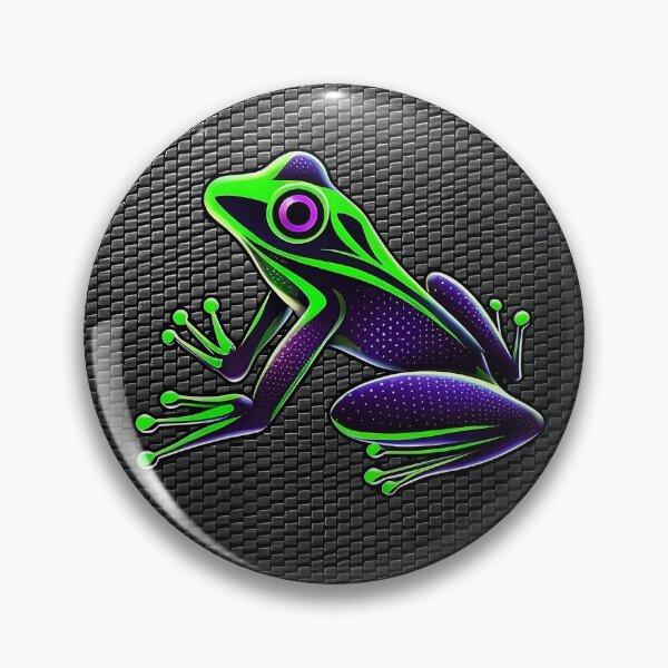 Item preview, Curious Frog designed and sold by Quark-Up-Fiber.