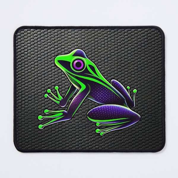 Item preview, Curious Frog designed and sold by Quark-Up-Fiber.
