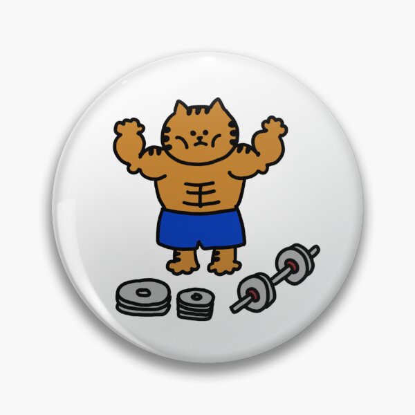 Artikelvorschau, Bodybuilder die Katze entworfen und verkauft von superbaechoo.
