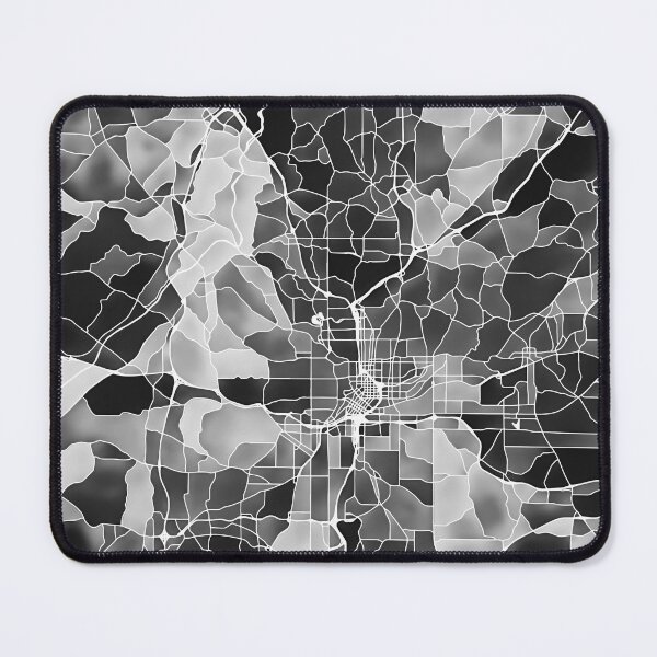 Item preview, Atlanta Georgia City Map - Black and White designed and sold by StylishStacks.