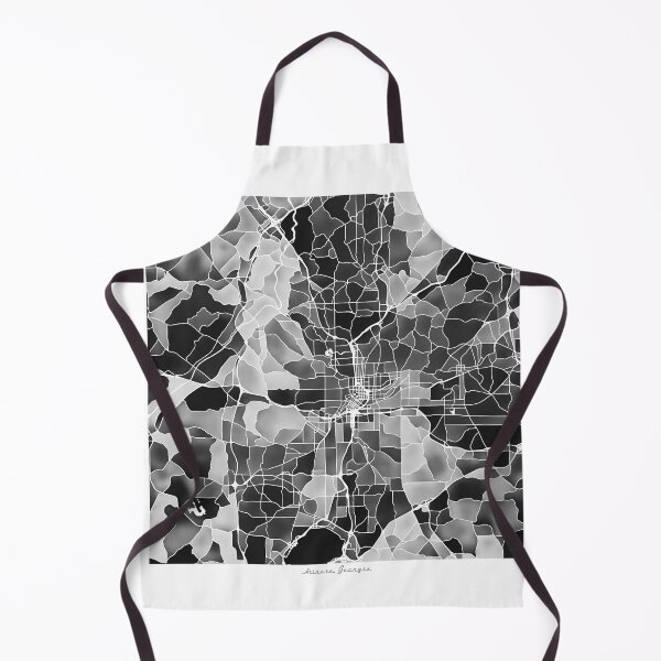 Item preview, Atlanta Georgia City Map - Black and White designed and sold by StylishStacks.