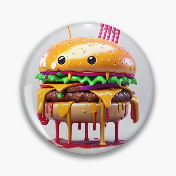 Item preview, Melo the Cheeseburger designed and sold by FriedShriimp.