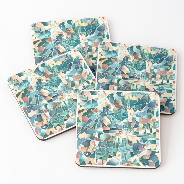 Item preview, Atlanta Georgia City Map - Lush Green designed and sold by StylishStacks.