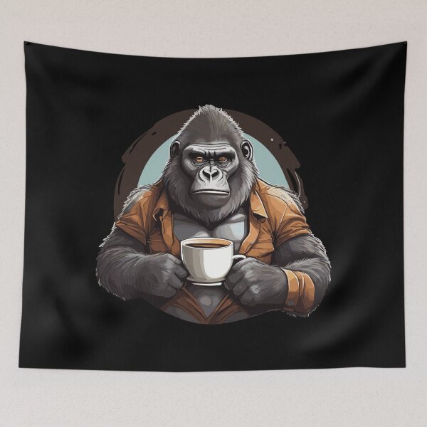 Item preview, Gorilla Coffee designed and sold by Getup-clothing.