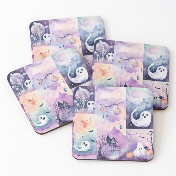 Item preview, "Gost Cute Design - Whimsical Ghost Illustration for a Spooky Charm" designed and sold by SSulatul101.