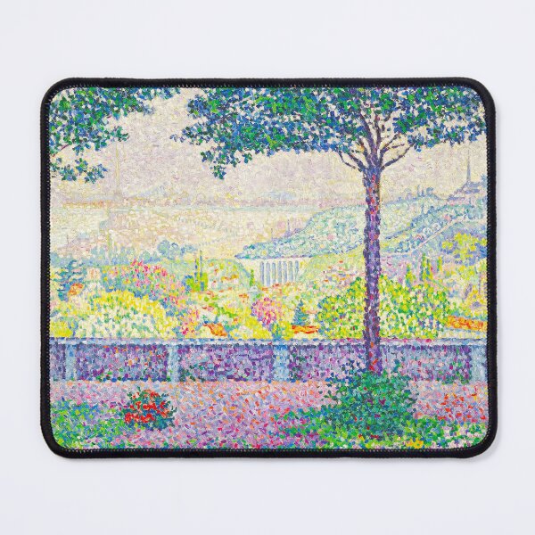 Item preview, HD. The terrace of Etang, Meudon, by Paul Signac  designed and sold by MINDTHECHERRY.