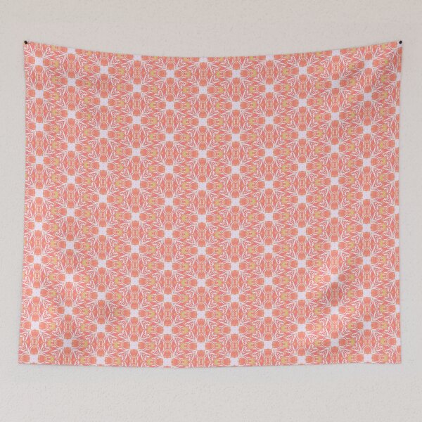 Item preview,  Spiritual Flower  No.5 Salmon Pink designed and sold by Carina Parry Studios.