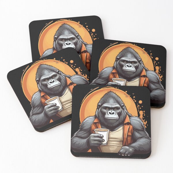 Item preview, Gorilla Coffee designed and sold by Getup-clothing.