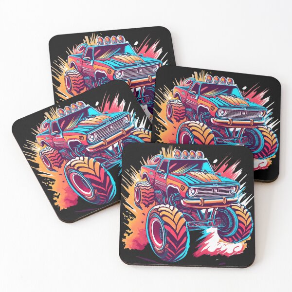 Item preview, Discover Unrivaled Style and Power: Monster Truck Collection designed and sold by Creations03.