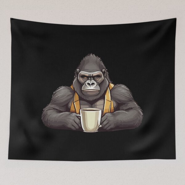 Item preview, Gorilla Coffee designed and sold by Getup-clothing.