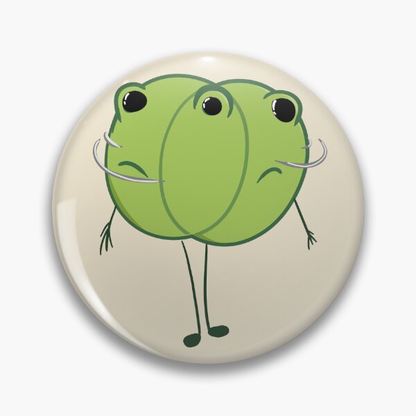 Item preview, Shaking head frog disagreeing doodle designed and sold by hellenjellen.