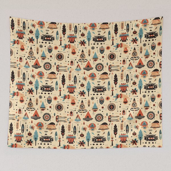 Item preview, Native American pattern  designed and sold by HofTao.