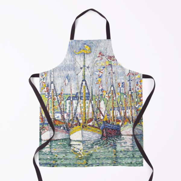 Item preview, HD. Blessing of the Tuna Fleet at Groix, by Paul Signac designed and sold by MINDTHECHERRY.