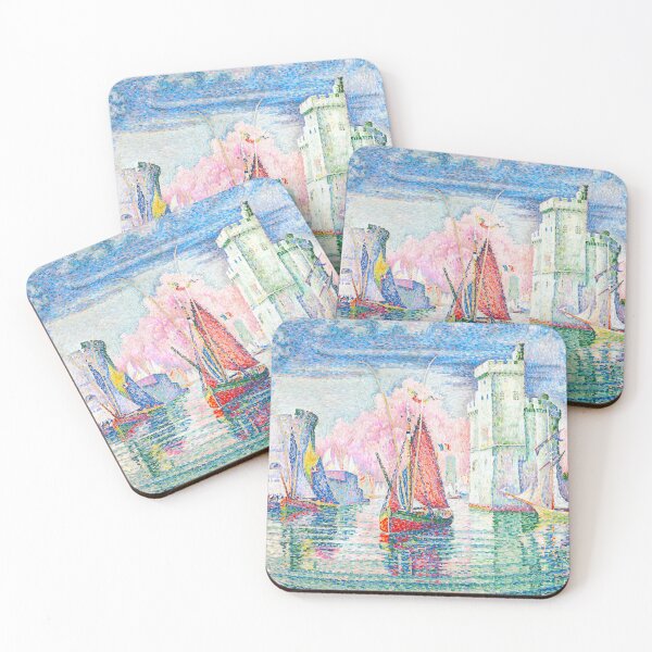Item preview, HD. The Port at La Rochelle, by Paul Signac  designed and sold by MINDTHECHERRY.