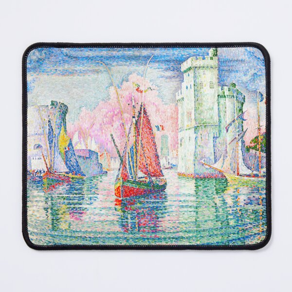 Item preview, HD. The Port at La Rochelle, by Paul Signac  designed and sold by MINDTHECHERRY.