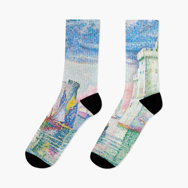 Item preview, HD. The Port at La Rochelle, by Paul Signac  designed and sold by MINDTHECHERRY.