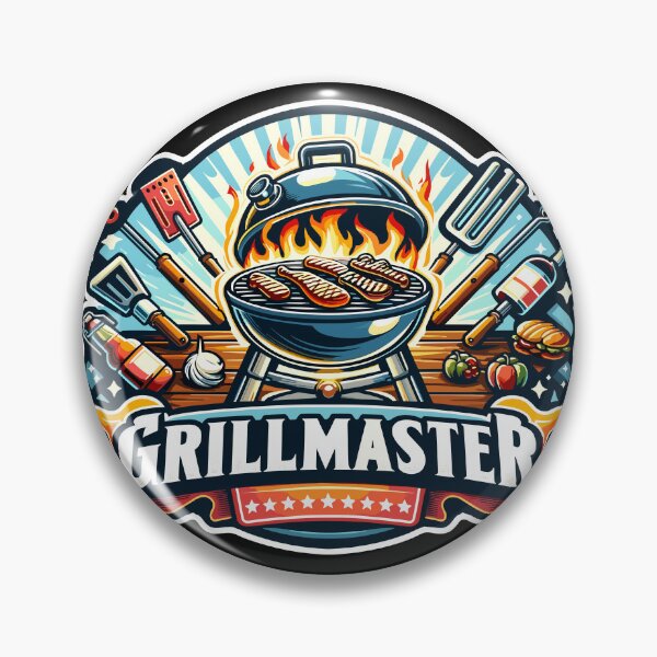 Item preview, Grillmaster - Grill Illustration designed and sold by MrERNST.