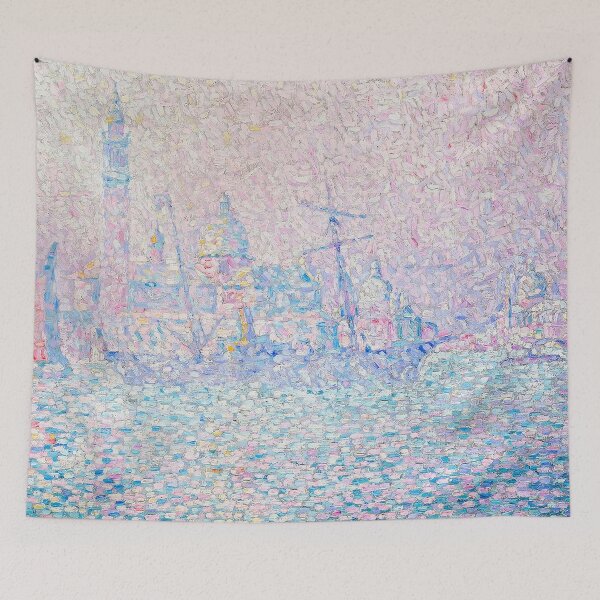 Item preview, HD. San Giorgio island, Brume Rose, Venice, by Paul Signac  designed and sold by MINDTHECHERRY.