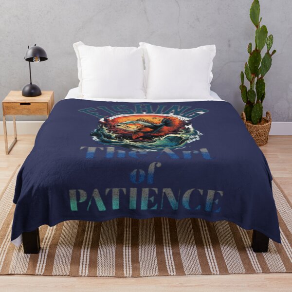 Item preview, Fishing is art of patience designed and sold by PJCreativeArt.