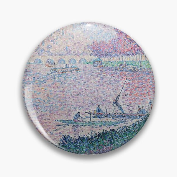 Item preview, HD. Seine near Saint Cloud, by Paul Signac  designed and sold by MINDTHECHERRY.