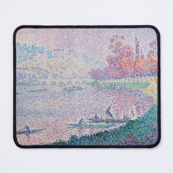 Item preview, HD. Seine near Saint Cloud, by Paul Signac  designed and sold by MINDTHECHERRY.