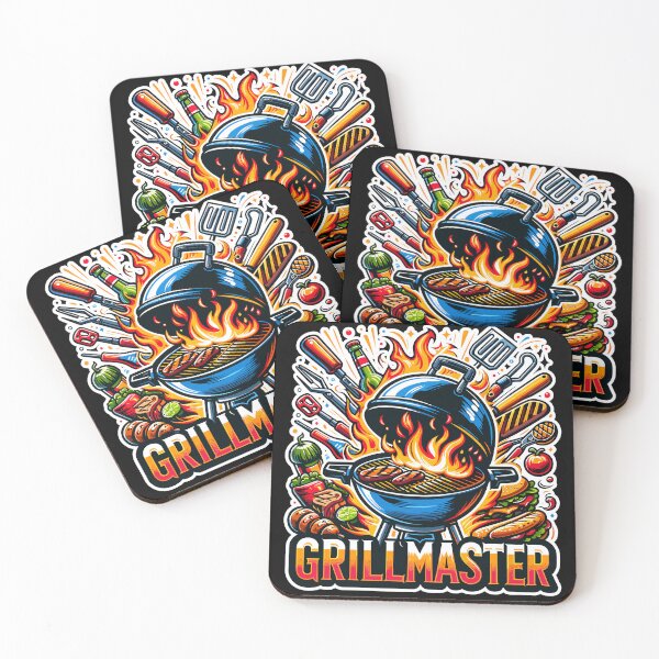 Item preview, Grillmaster - Grill Illustration designed and sold by MrERNST.