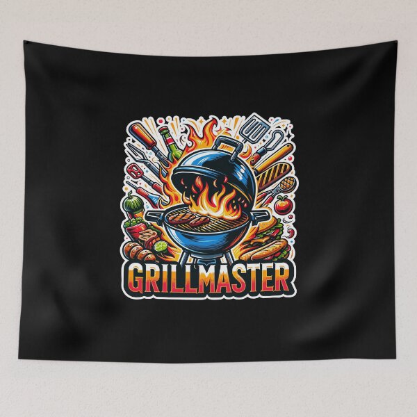 Item preview, Grillmaster - Grill Illustration designed and sold by MrERNST.
